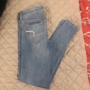 American Eagle super super stretch jeans